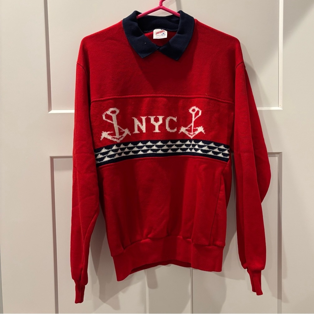Jerzees Vintage New York Yacht Club Pullover